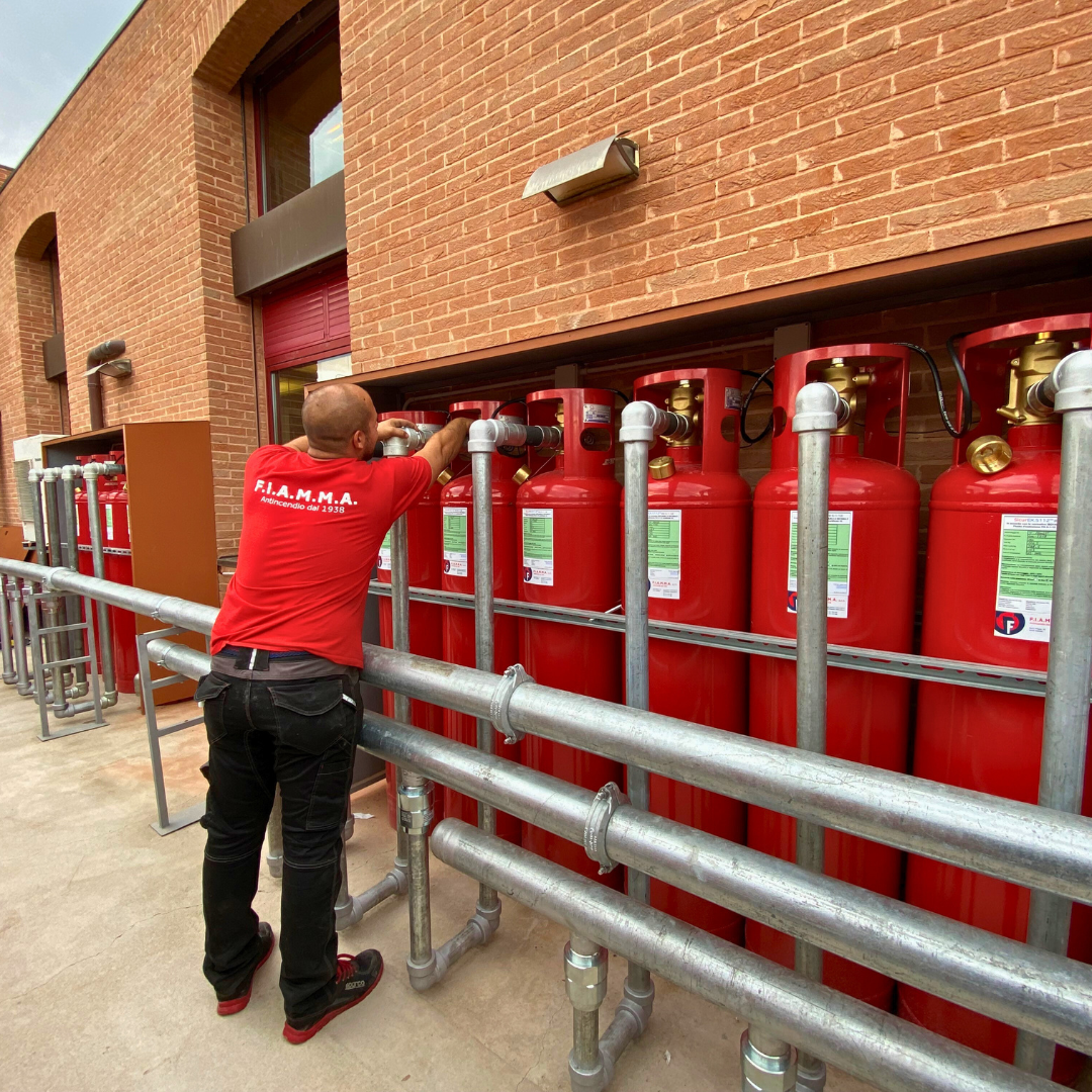 Manutenzione impianti antincendio