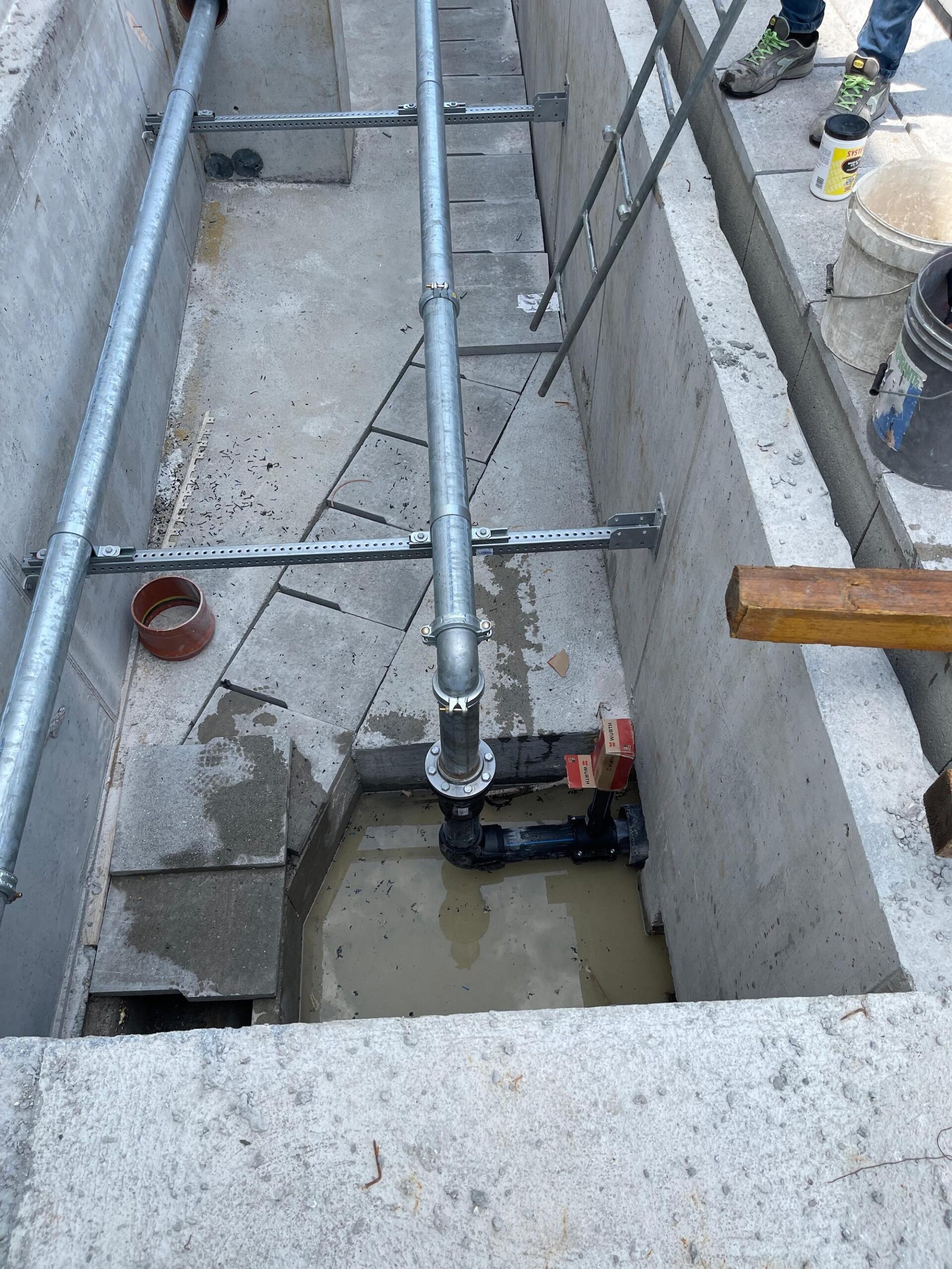 RETE IDRANTE E GRUPPI DI PRESSURIZZAZIONE PER INFRASTRUTTURA FERROVIARIA